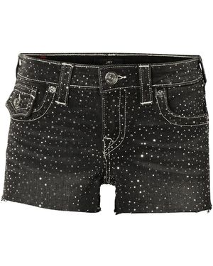 TRUE RELIGION Shorts Joey - Schwarz