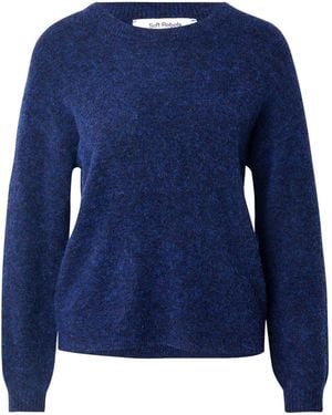 SOFT REBELS Pullover Srallison - Blau