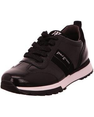 Paul Green Sneaker Low Sneaker Damen 5392-138 Lackleder - Schwarz