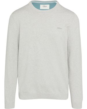 S.oliver Pullover - Weiß