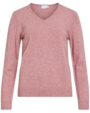 Vila Pullover Viril - Pink