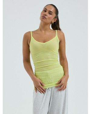 Seamless Basic Top Cotton - Grün