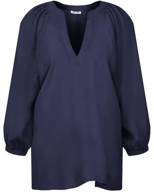 Seidensticker Bluse Schwarze Rose - Blau