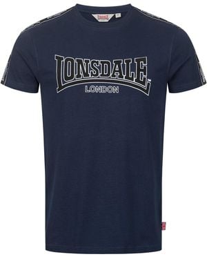 Lonsdale London T-Shirt Vementry - Blau