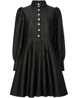Y.A.S Kleid Ripple - Schwarz