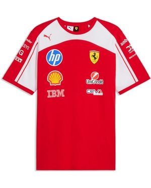 PUMA T-Shirt Scuderia Ferrari Hp Replica - Rot