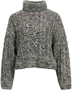 Object Pullover Objsimik - Grau