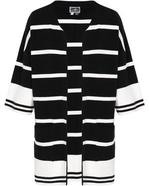DreiMaster Maritim Strickjacke - Schwarz