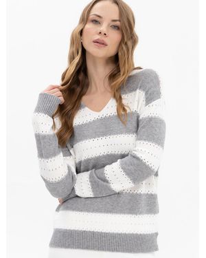 Passioni Pullover - Weiß