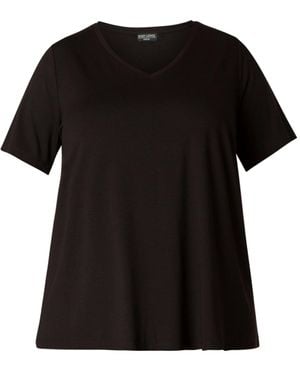 Base Level Curvy T-Shirt Alba - Schwarz