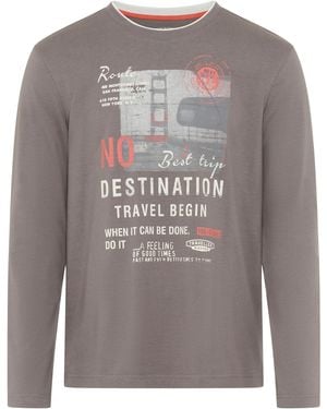 Man's World World Shirt World - Grau