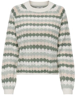 Jdy Pullover 'Sun Minna' - Grau