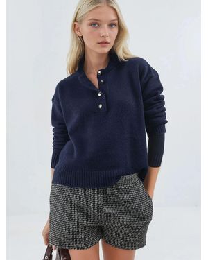 Hiccup Pullover - Blau