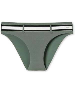 Schiesser Bikinihose Californian Dream - Grün