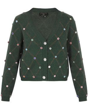 faina Strickjacke - Grün
