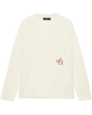 Pull&Bear Pullover - Weiß