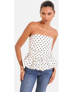 Lipsy Top - Weiß