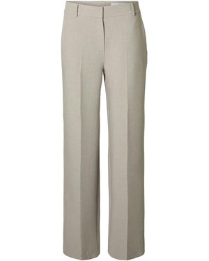 SELECTED Hose 'Slfrita' - Grau