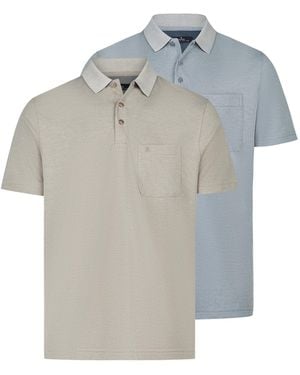 RAGMAN Shirt Basic - Grau