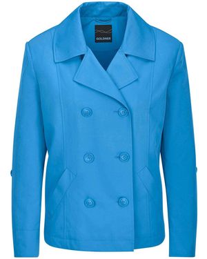 Goldner Blazer - Blau
