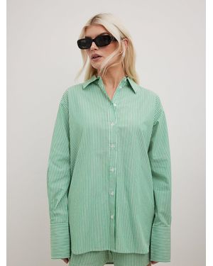 NA-KD Bluse - Grün