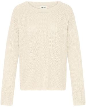 Oxmo Pullover Kanna - Weiß