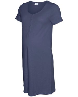 Mama.licious Nachthemd Mlmira - Blau