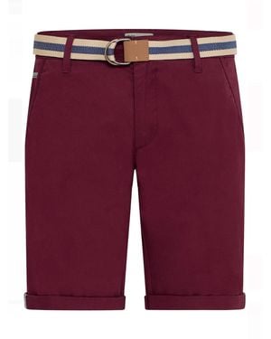 Solid Chinohose Monty - Rot