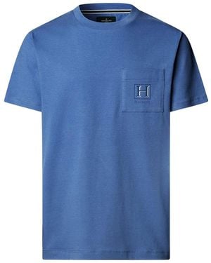 Hackett T-Shirt - Blau