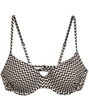 Protest Bikinitop Mm Radiant Ccup - Grau