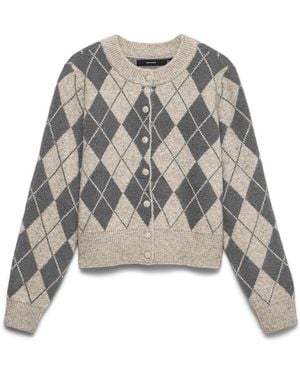 Vero Moda Strickjacke Vmhalo - Weiß
