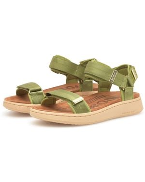 Woden Sandalen Line - Grün