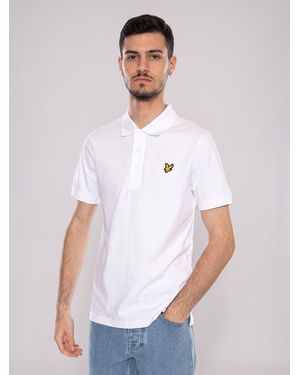 Lyle & Scott Shirt Jersey Polo Shirt - Weiß