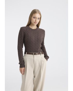 Felix Hardy Pullover - Braun
