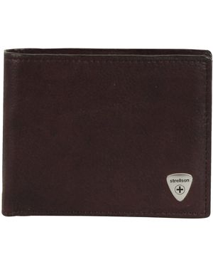 Strellson Harrison Geldbörse Leder 12cm - Schwarz