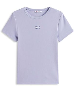Tommy Hilfiger T-Shirt - Lila