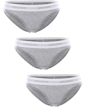 celodoro Slip Sport Comfort - Grau