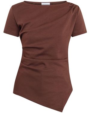 Sisters Point T-Shirt Veda - Braun