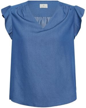 Kaffe Bluse Kaannaline - Blau