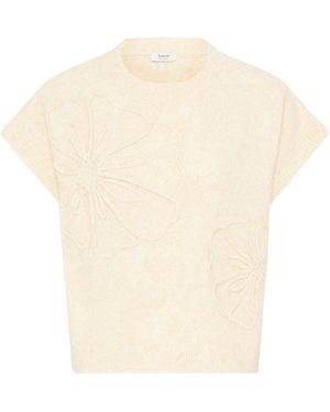 B.Young Strickweste Byomea - Weiß