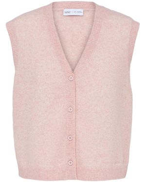 Oh April Strickweste Amira - Pink