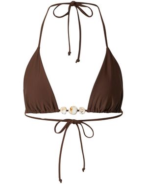 RÆRE by Lorena Rae Rre By Lorena Rae Bikini Top - Braun