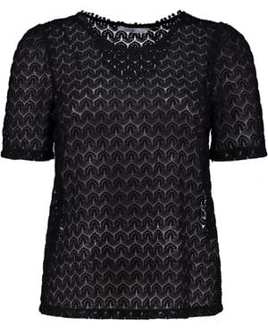 Hailys Bluse 'Be44Cca' - Schwarz