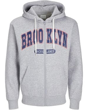 Jack & Jones Sweatjacke Bradley - Grau