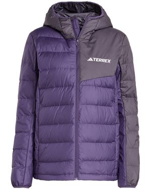 adidas Outdoorjacke Multi Light Down Climawarm Hooded - Lila