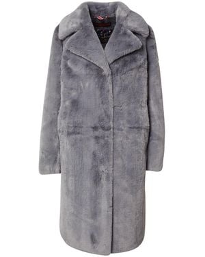 Frieda & Freddies Mantel Moon-River2 - Grau