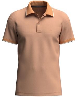 Fynch-Hatton Shirt Fynch-Hatton Polo-Shirt - Orange