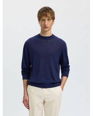 SELECTED Pullover - Blau