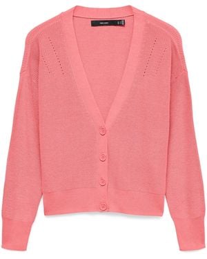 Vero Moda Strickjacke Vmnew Lexsun - Pink