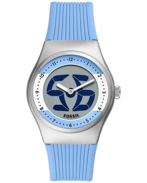 Fossil Uhr Archival Big Tic - Blau